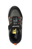 Slazenger KROSS KTN Unisex Çocuk Sneaker Ayakkabı Haki / Turuncu
