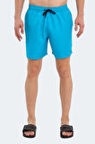 Slazenger RATING KTN Erkek Cepli Deniz Şortu Turkuaz Mayo