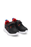 Slazenger VACATION I Unisex Çocuk Sneaker Ayakkabı Siyah / Kırmızı