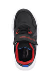 Slazenger VACATION I Unisex Çocuk Sneaker Ayakkabı Siyah / Kırmızı