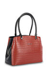 Merry Lane ROMA KROKO Kadın  Kırmızı El Çantası