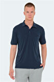 Slazenger KATSURO Erkek Polo Yaka Lacivert Tişört