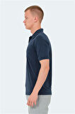 Slazenger KATSURO Erkek Polo Yaka Lacivert Tişört