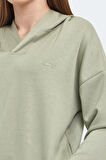 Slazenger KENZIE I Kadın Sweatshirt Açık Yeşil