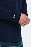 Slazenger PATRICK IN Erkek Pijama Takım Lacivert