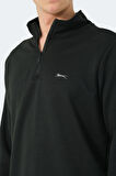 Slazenger SAMMY IN Erkek Sweatshirt Siyah