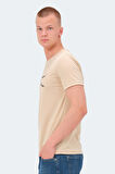 Slazenger NELLE IN Erkek  Bej Tişört