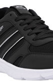 Slazenger EFRAT Büyük Beden Erkek Sneaker Ayakkabı Siyah / Beyaz