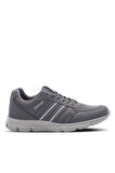 Slazenger EFRAT Büyük Beden Erkek Sneaker Ayakkabı Koyu Gri