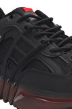 Slazenger ZENITH Erkek Sneaker Ayakkabı Siyah / Kırmızı