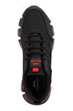 Slazenger ZEPH Erkek Sneaker Ayakkabı Siyah / Kırmızı