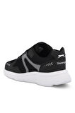 Slazenger MADDY I Erkek Sneaker Ayakkabı Siyah / Beyaz
