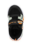 Mille PANAMA Unisex Çocuk Sneaker Ayakkabı Siyah / Yeşil