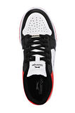 Slazenger PRINCE I Erkek Sneaker Ayakkabı Beyaz / Siyah / Kırmızı