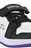 Slazenger PRINCE I Kız Çocuk Sneaker Ayakkabı Beyaz / Mor