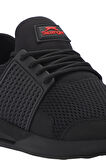 Slazenger TEND I Erkek Sneaker Ayakkabı Siyah / Kırmızı