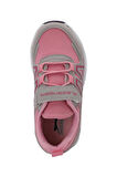Slazenger ELIPS Unisex Çocuk Sneaker Ayakkabı Gri / Pembe