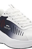 Slazenger WOLLY Erkek  Beyaz / Lacivert Koşu & Yürüyüş Spor Ayakkabısı