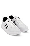 Slazenger ZIPPER I Erkek Sneaker Ayakkabı Beyaz / Siyah