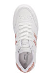 Slazenger ZIPPER I Kadın Sneaker Ayakkabı Beyaz / Pembe