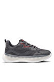 Slazenger WALK I Erkek Sneaker Ayakkabı Koyu Gri