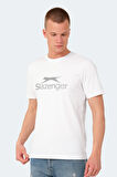 Slazenger VEERA IN Erkek Tişört Beyaz