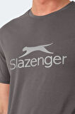 Slazenger VEERA IN Erkek Tişört Koyu Gri