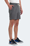 Slazenger VALERI I Erkek Cepli Koyu Gri Şort