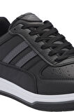 Slazenger ALASTAR I Erkek Sneaker Ayakkabı Siyah / Koyu Gri
