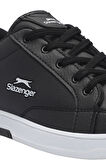 Slazenger ALBERT I Kadın Sneaker Ayakkabı Siyah / Beyaz
