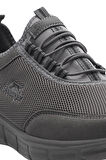 Slazenger ALDO I Erkek Sneaker Ayakkabı Koyu Gri / Siyah