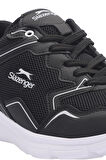Slazenger ALETA I Erkek Sneaker Ayakkabı Siyah / Gümüş