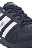 Slazenger ALGAR I Erkek  Lacivert / Beyaz Günlük Spor Ayakkabısı