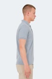Slazenger VALE KTN Erkek Polo Yaka Gri Tişört