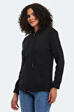 Slazenger KOLLEEN I Kadın Sweatshirt Siyah