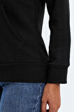 Slazenger KOLLEEN I Kadın Sweatshirt Siyah