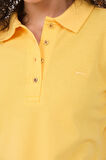 Slazenger VERA I Kadın Polo Yaka Sarı Tişört