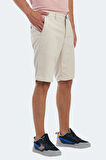 Slazenger EASILY Erkek Cepli Taş Gri Şort