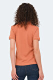 Slazenger VERA I Kadın Polo Yaka Kiremit Tişört