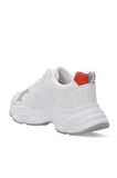 Slazenger ZUSA Kadın Sneaker Ayakkabı Beyaz / Turuncu