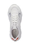 Slazenger ZUSA Kadın Sneaker Ayakkabı Beyaz / Turuncu