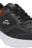 Slazenger GIMA Erkek Sneaker Ayakkabı Siyah / Kırmızı