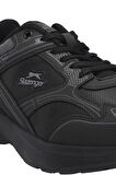 Slazenger GIMA Erkek Sneaker Ayakkabı Siyah / Siyah