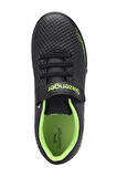 Slazenger CULTURAL Unisex Çocuk Futbol Ayakkabı Siyah / Yeşil
