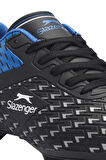 Slazenger CYCLE I Erkek Futbol Ayakkabı Siyah / Mavi