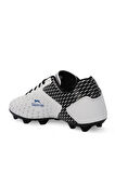 Slazenger CYCLE I Unisex Çocuk Futbol Ayakkabı Beyaz / Siyah