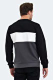 Slazenger KALYN IN Erkek  Siyah Sweatshirt