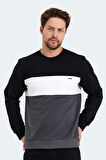 Slazenger KALYN IN Erkek  Siyah Sweatshirt