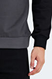Slazenger KALYN IN Erkek  Siyah Sweatshirt