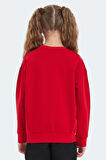 Slazenger LUPPA Unisex Çocuk Sweatshirt Kırmızı